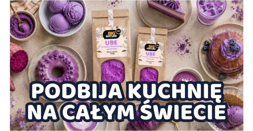 UBE – poznaj fioletowy pochrzyn, który podbija kuchnię na całym świecie