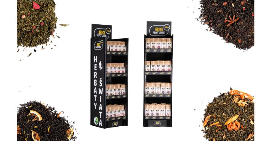 Wyjątkowe standy na herbaty od Big Nature!