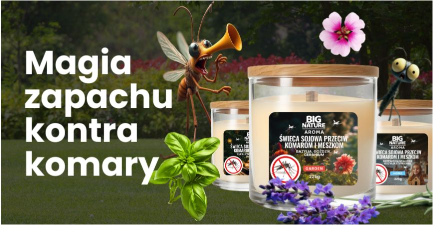 Magia zapachu kontra komary