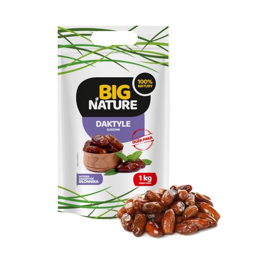 Daktyle suszone 1kg Duża Paka -zdjęcie numer 1
