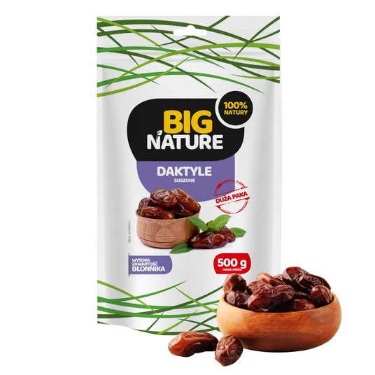 Daktyle suszone 500g Duża Paka -zdjęcie numer 1