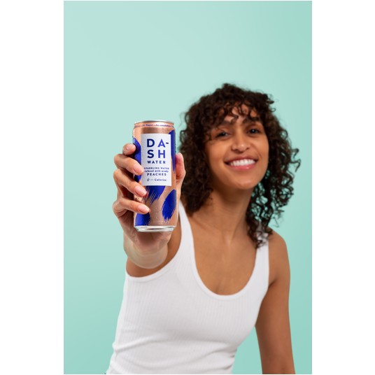 DASH WATER - gazowana BRZOSKWINIA 330ml -zdjęcie numer 3