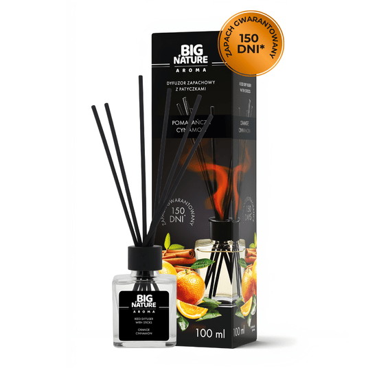 Dyfuzor zap. POMARAŃCZA CYNAMON 100ml -zdjęcie numer 1