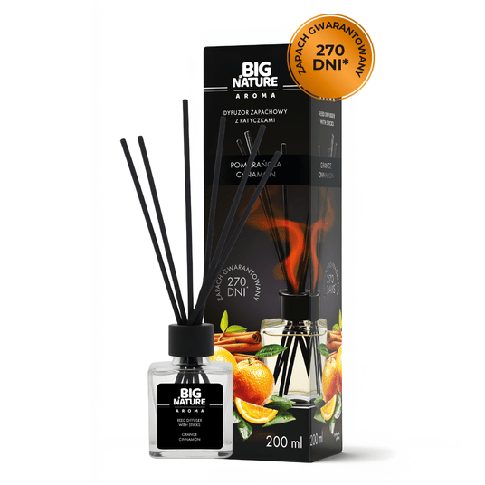 Dyfuzor zap. POMARAŃCZA CYNAMON 200ml -zdjęcie numer 1