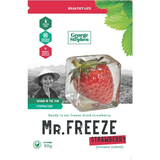 G&S Strawberry liofilizowane 50g -zdjęcie numer 1