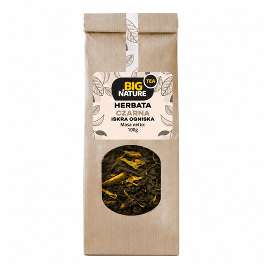 Herbata czarna SUPERIOR ISKRA OGNISKA 100g -zdjęcie numer 3