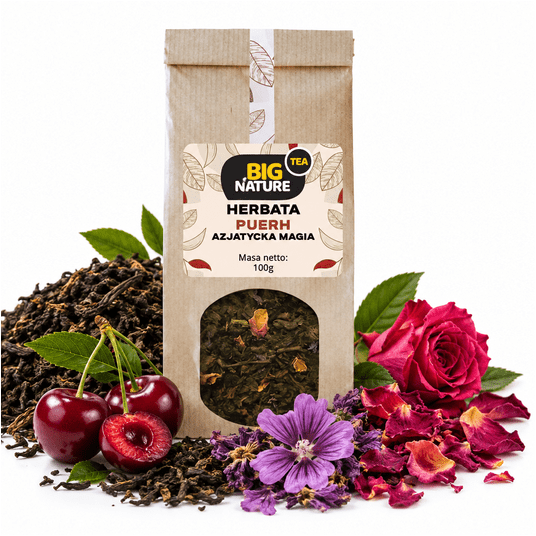 Herbata PUERH AZJATYCKA MAGIA 100g -zdjęcie numer 1