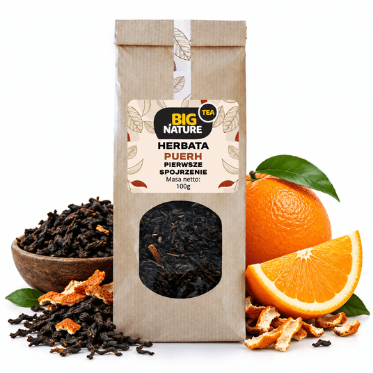 Herbata PUERH PIERWSZE SPOJRZENIE 100g -zdjęcie numer 1