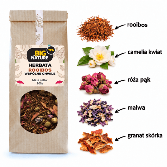 Herbata ROOIBOS WSPÓLNE CHWILE 100g -zdjęcie numer 2