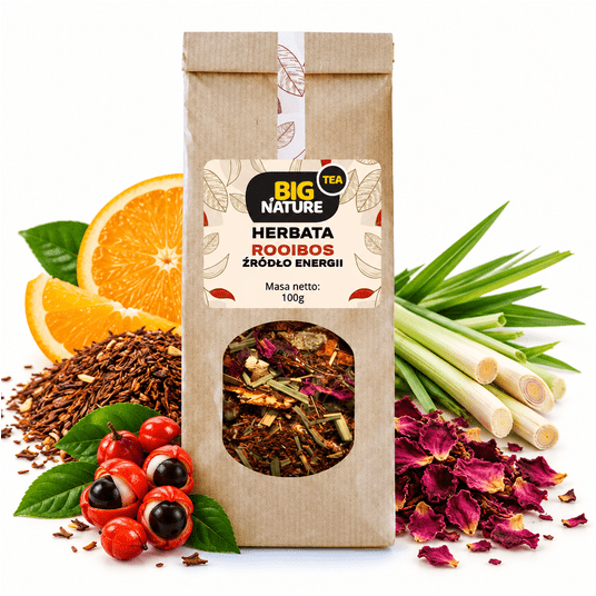 Herbata ROOIBOS ŻRÓDŁO ENERGII 100g -zdjęcie numer 1