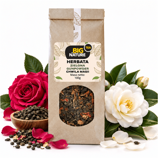 Herbata zielona GUNPOWDER CHWILA MAGII 100g -zdjęcie numer 1
