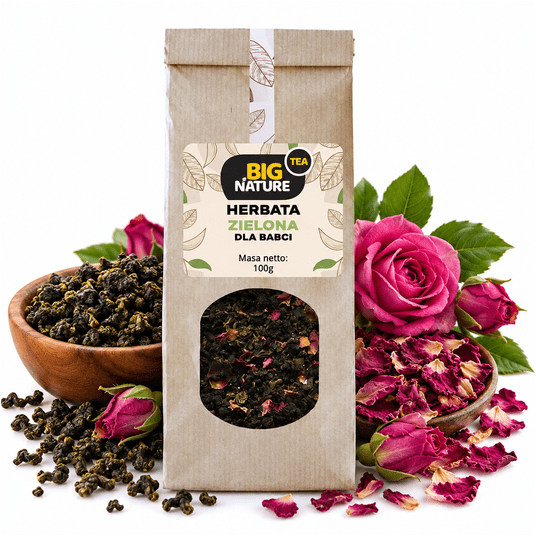Herbata zielona OOLONG DLA BABCI 100g -zdjęcie numer 1