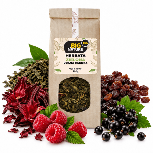 Herbata zielona UDANA RANDKA 100g -zdjęcie numer 1