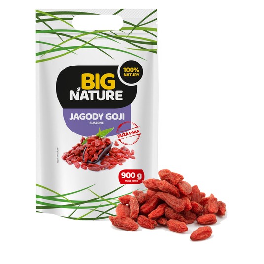 Jagody Goji 900g Duża Paka -zdjęcie numer 1