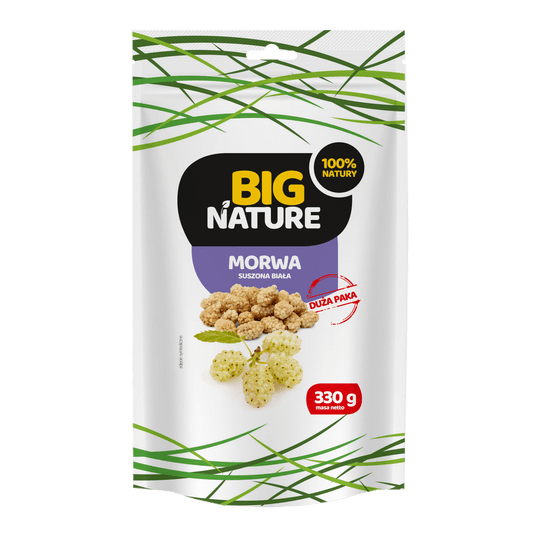 Morwa suszona biała 330g Duża Paka -zdjęcie numer 2
