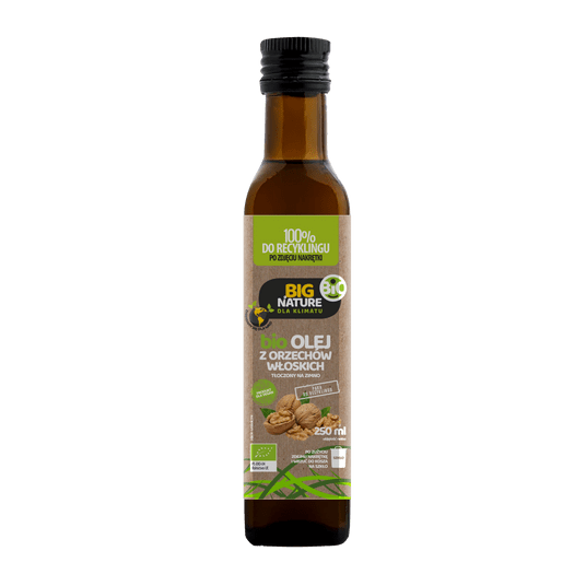 Olej z orzechów włoskich bio 250ml -zdjęcie numer 1