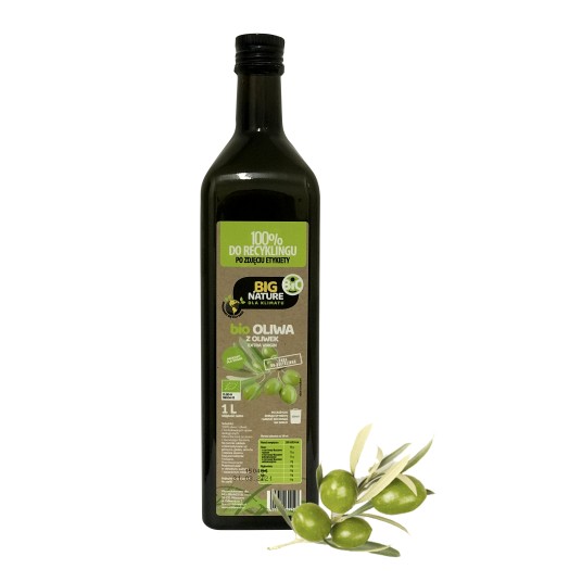 Oliwa z oliwek bio 1000ml Extra Virgin -zdjęcie numer 1