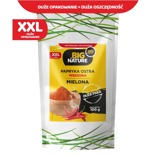 Papryka ostra wędzona mielona 100g -zdjęcie numer 1