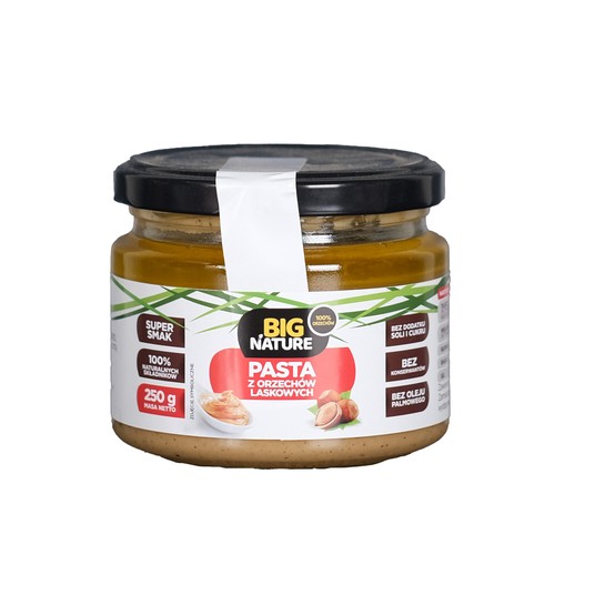 Pasta z orzechów laskowych 250g -zdjęcie numer 2