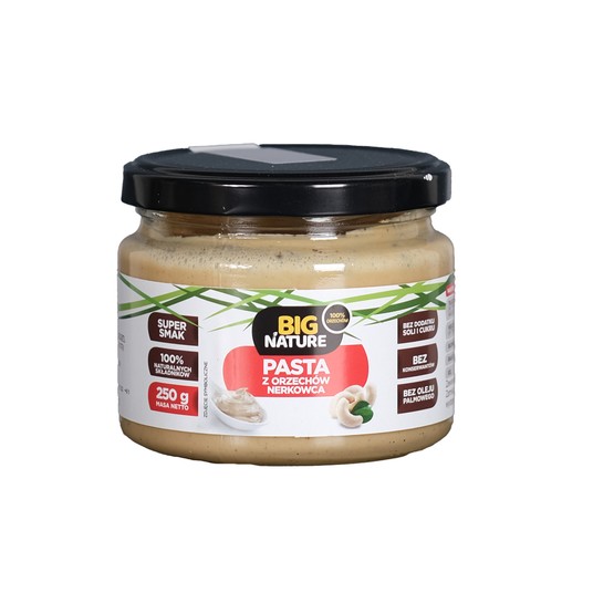 Pasta z orzechów nerkowca 250g -zdjęcie numer 2