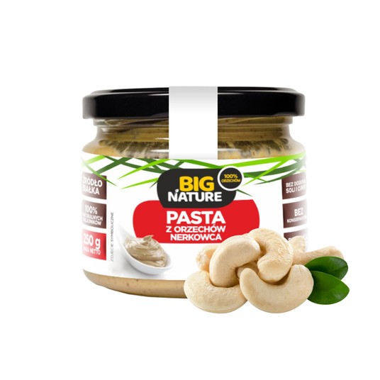Pasta z orzechów nerkowca 250g -zdjęcie numer 1