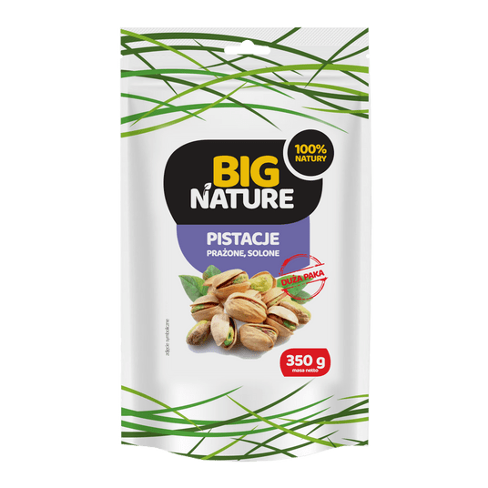 Pistacje prażone solone 350g Duża Paka -zdjęcie numer 1