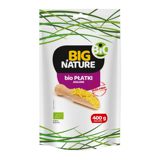 Płatki jaglane bio 400g Duża Paka -zdjęcie numer 1