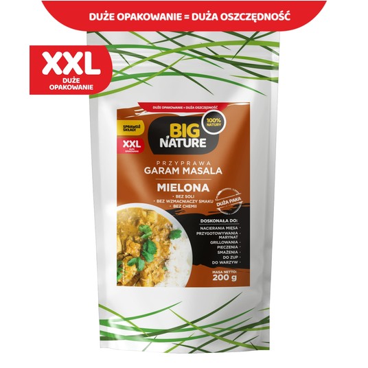 Przy. mie. Garam Masala bez soli i chemii 200g -zdjęcie numer 1