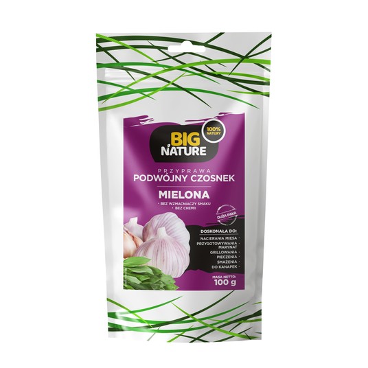 Przy. podwójny czosnek bez soli i chemii 100g -zdjęcie numer 2