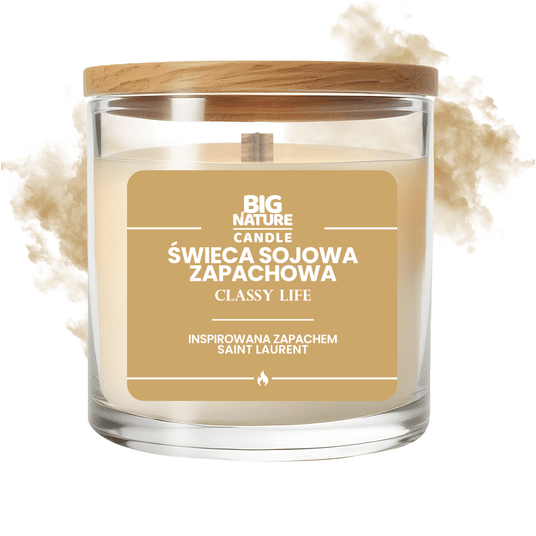 Świeca soj. zap. CLASSY LIFE (insp. Saint L.) 215g -zdjęcie numer 1