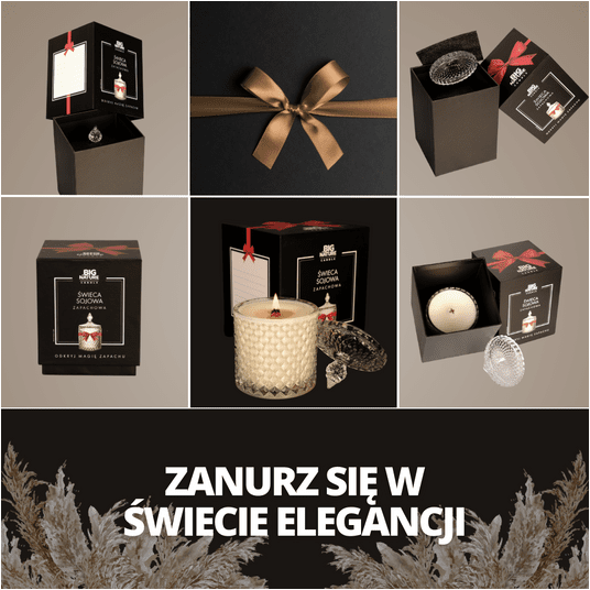 Świeca soj. zap. CLASSY LIFE (S. Lau) 240g PREZENT -zdjęcie numer 3
