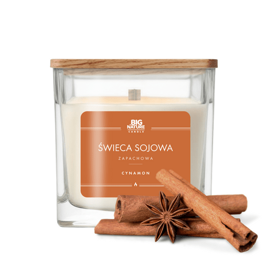 Świeca soj. zap. CYNAMON 450g -zdjęcie numer 1