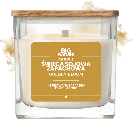 Świeca soj. zap. GOLDEN BLOOM (insp. Dior J.) 220g -zdjęcie numer 1