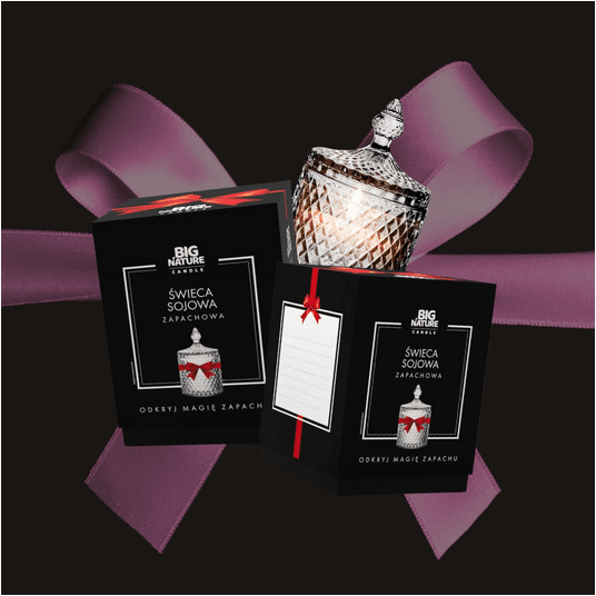 Świeca soj. zap. MISS ELEGANCE (Mad.) 485g PREZENT -zdjęcie numer 4