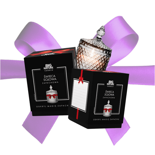 Świeca soj. zap. SWEET TEMPTATION 240g PREZENT -zdjęcie numer 1