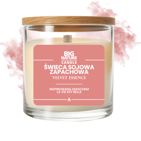 Świeca soj. zap. VELVET ESSENCE (insp. La Vi) 225g -zdjęcie numer 1