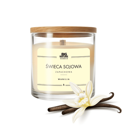 Świeca soj. zap. WANILIA 150g -zdjęcie numer 1