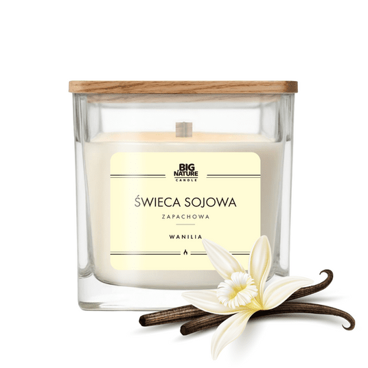 Świeca soj. zap. WANILIA 450g -zdjęcie numer 5