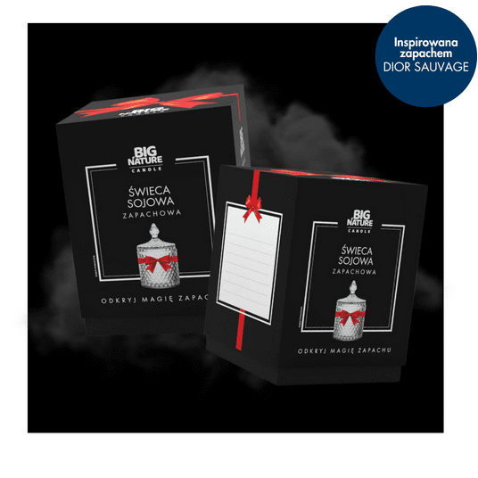 Świeca soj. zap. WILD SPIRIT (Dior S) 485g PREZENT -zdjęcie numer 2