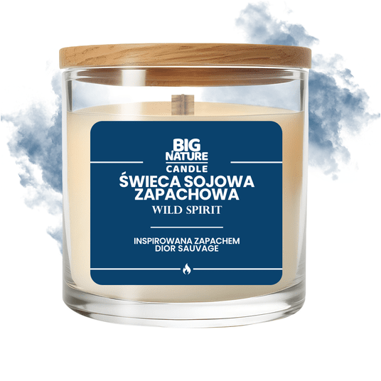 Świeca soj. zap. WILD SPIRIT (insp. Dior S.) 150g -zdjęcie numer 1