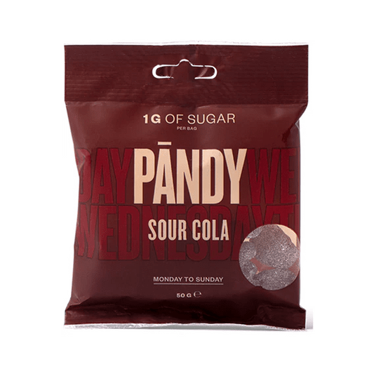 Żelki Pandy Sour Cola 50g -zdjęcie numer 1