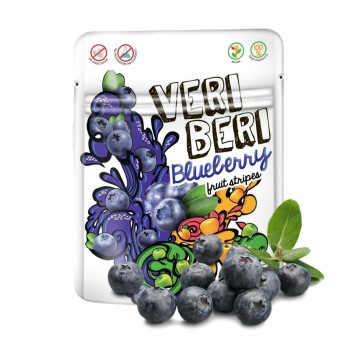 Bezglutenowe żelki jagodowe VERI BERI 50g