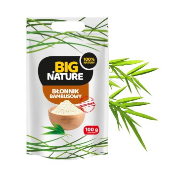 Błonnik bambusowy 100g Duża Paka