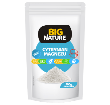 Cytrynian magnezu 500g SUPLEMENT DIETY