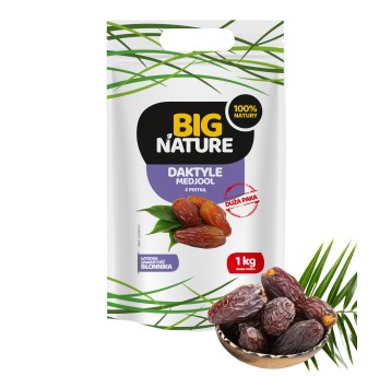 Daktyle MEDJOOL suszone z pestką 1kg Duża Paka