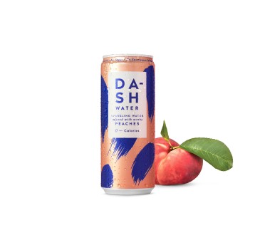 DASH WATER - gazowana BRZOSKWINIA 330ml
