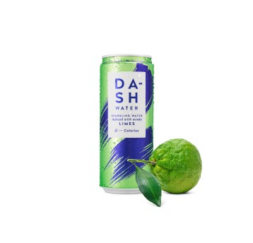 DASH WATER - gazowana LIMONKA 330ml