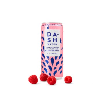 DASH WATER - gazowana MALINA 330ml