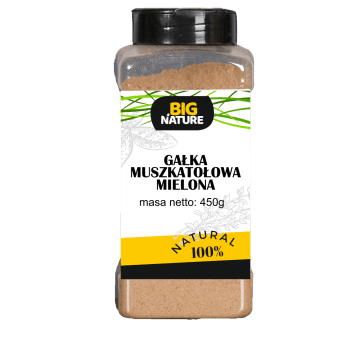 GAŁKA MUSZKATOŁOWA MIELONA 450G