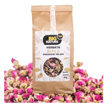 Herbata biała OGRODOWY RELAKS 80g